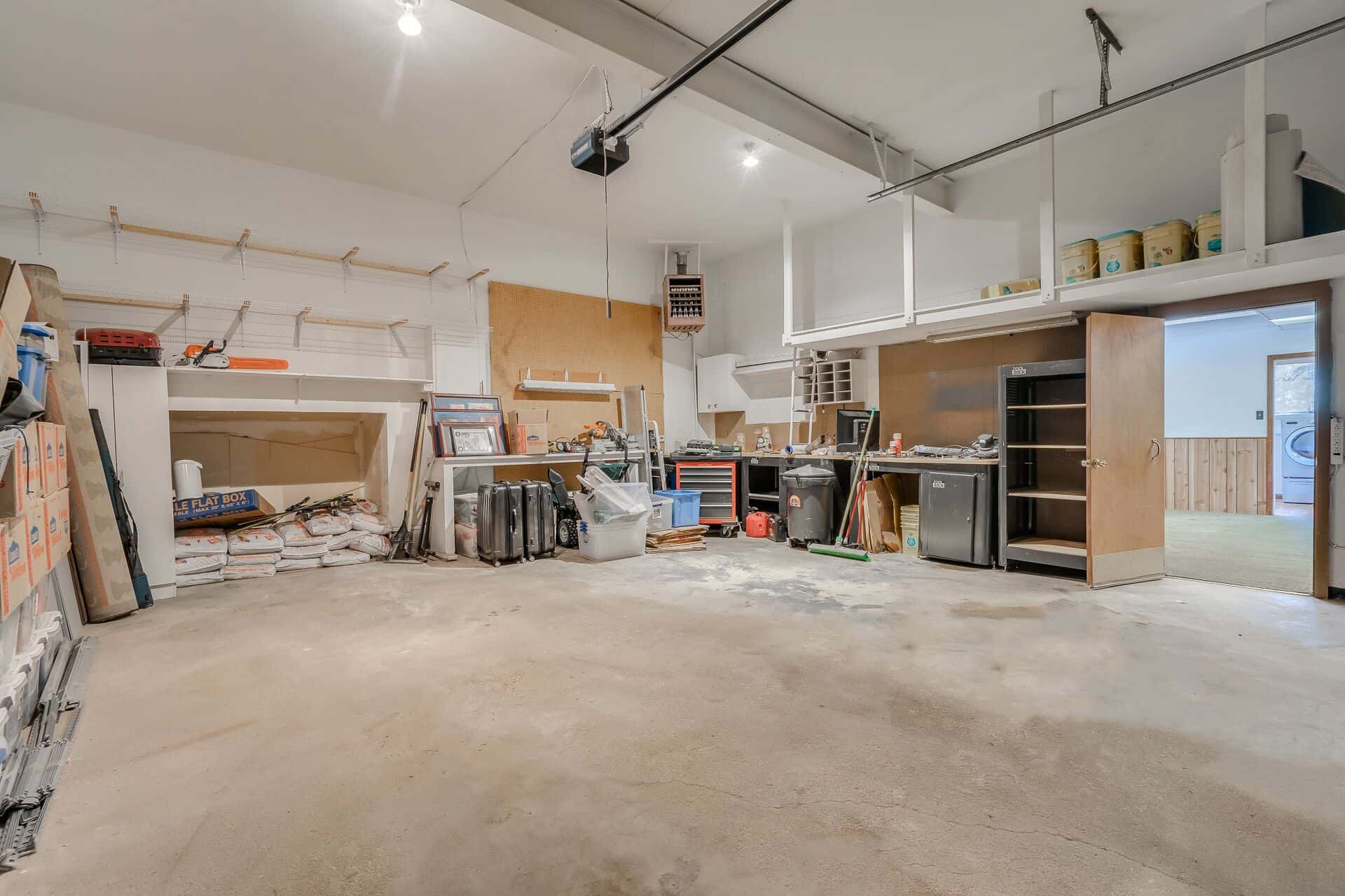 Oversized Garage with Workshop