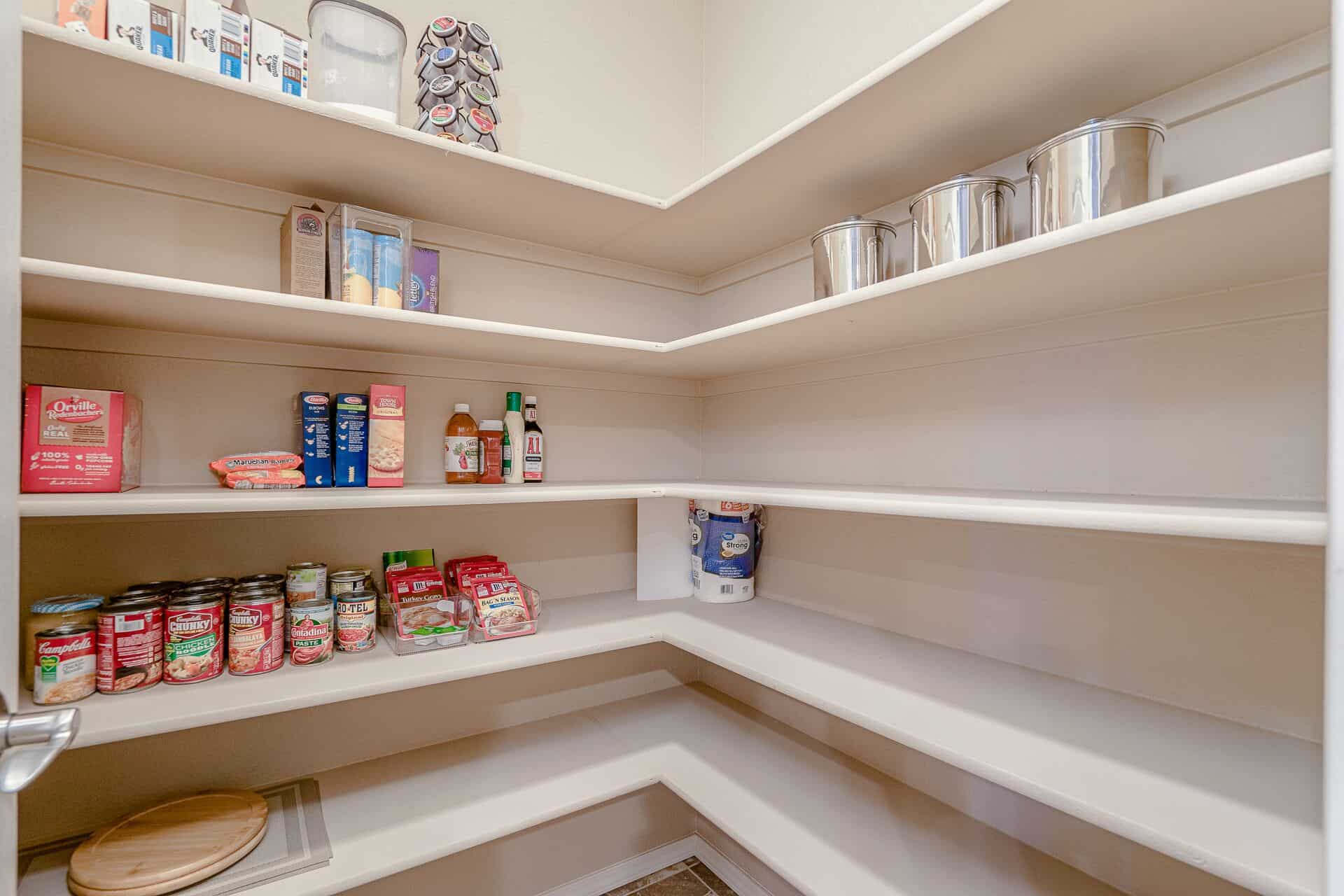Huge Walk-In Pantry