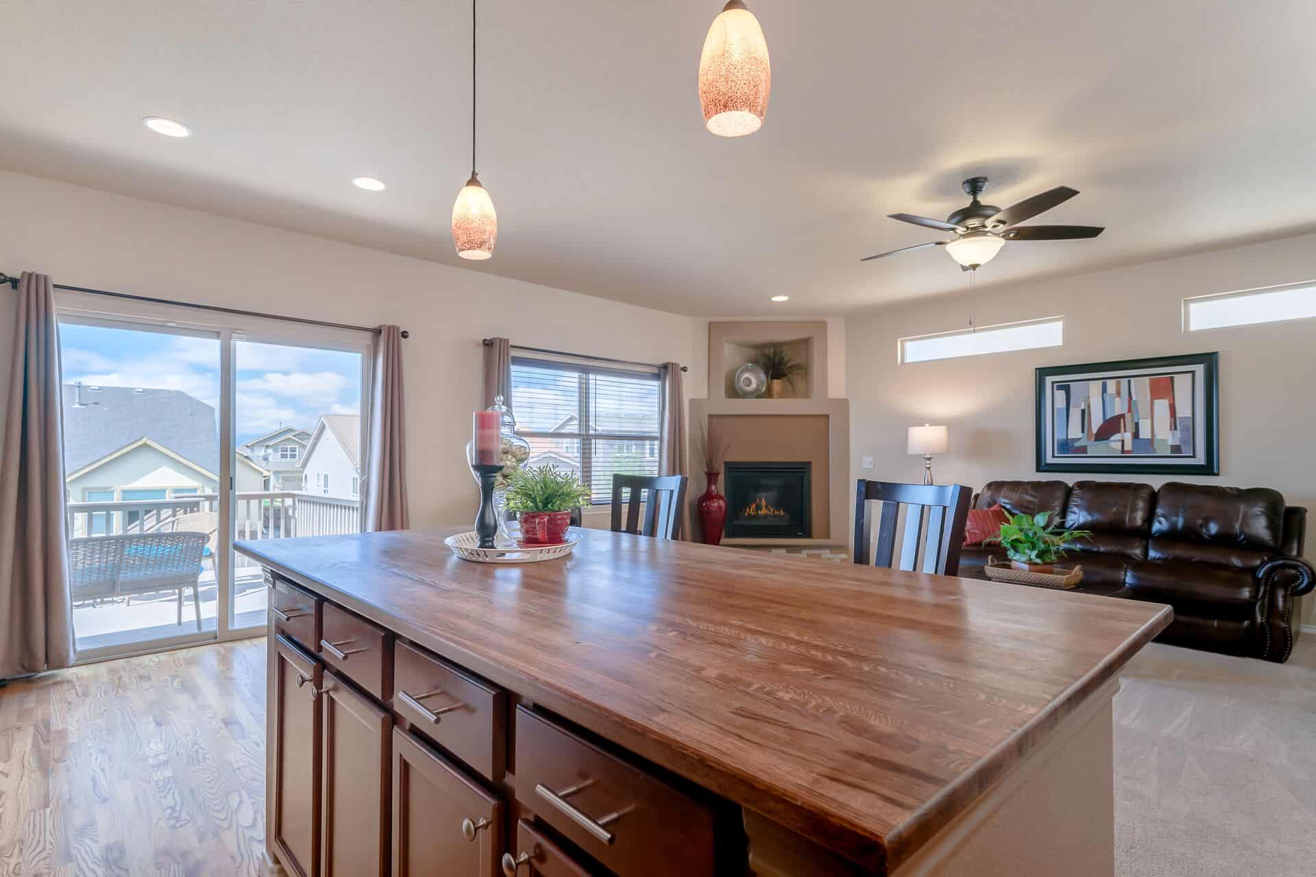 Kitchen Overlooking the Great Room