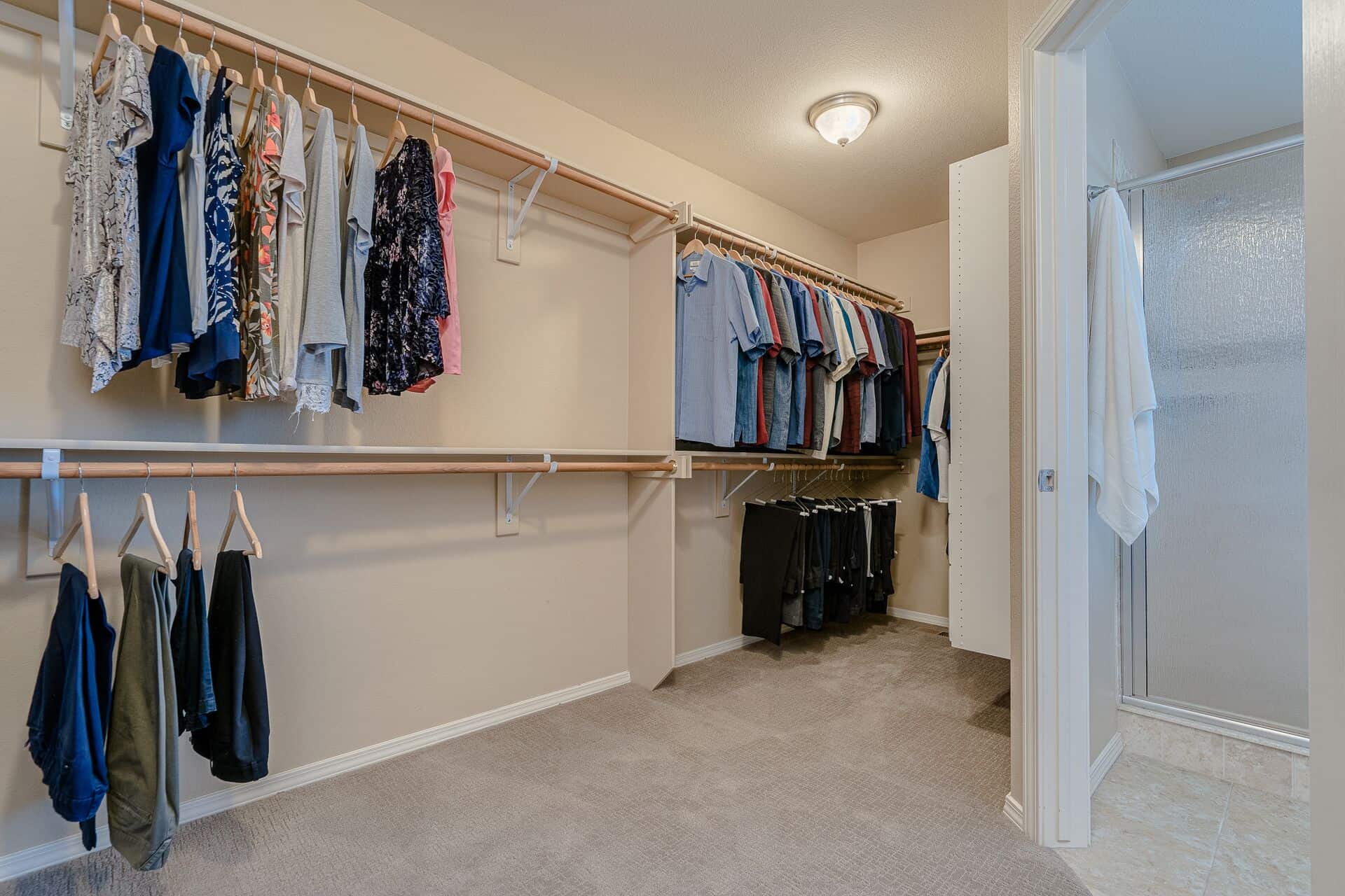 Master Walk-In Closet