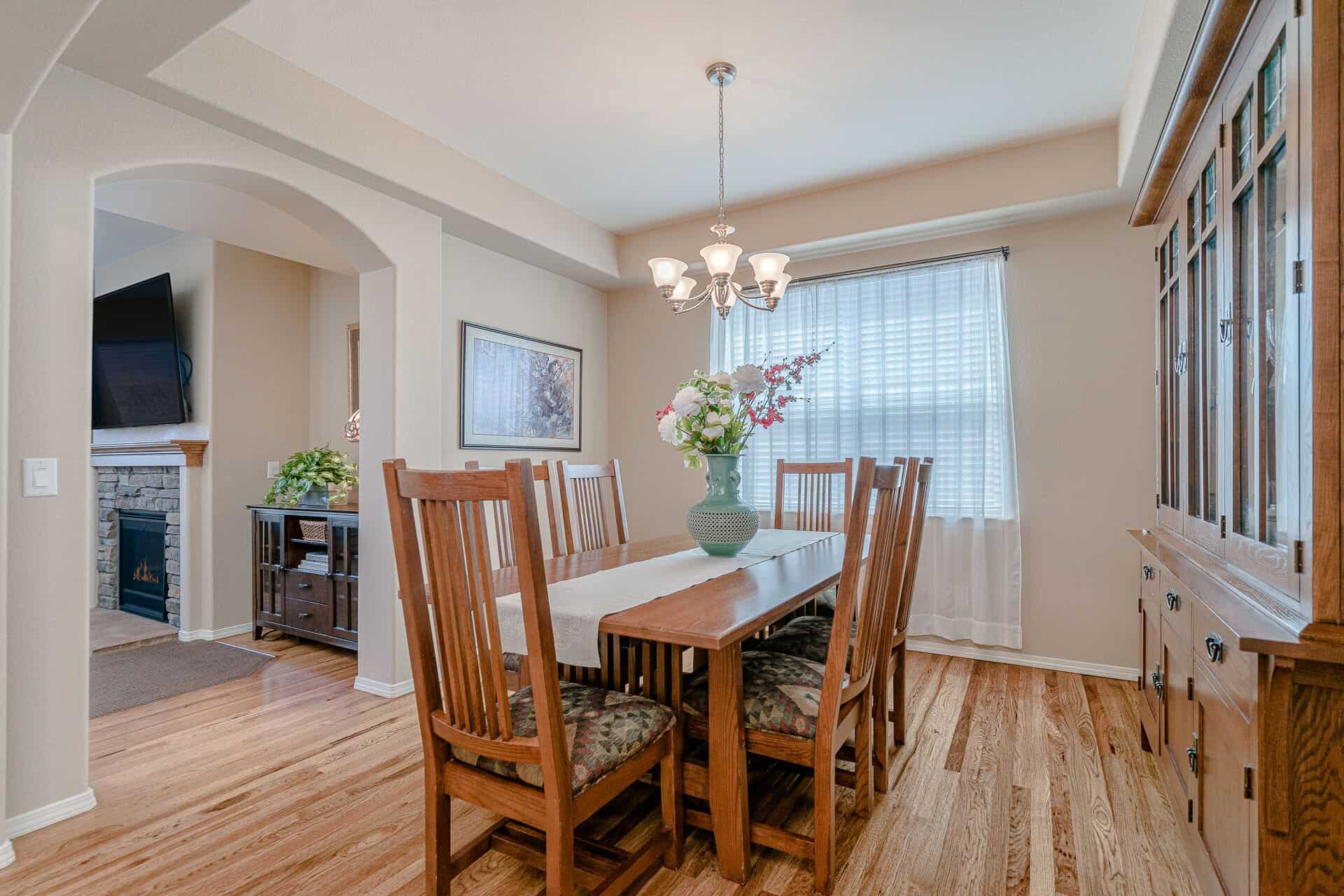 Formal Dining Room into Great Room