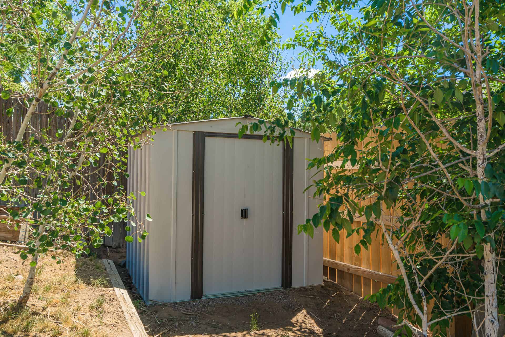 Storage Shed for Tools and Toys