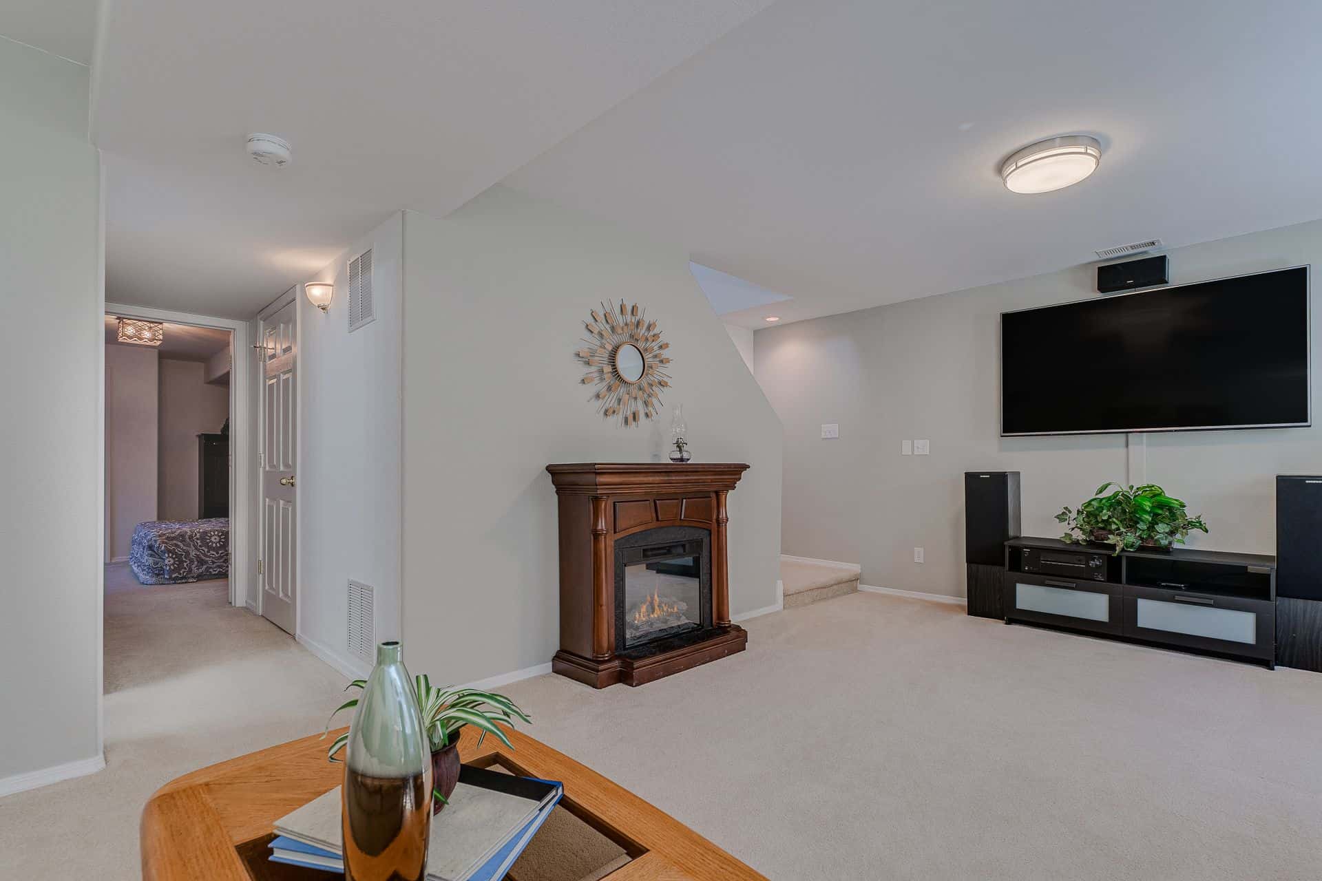 Basement Media-Rec Rm