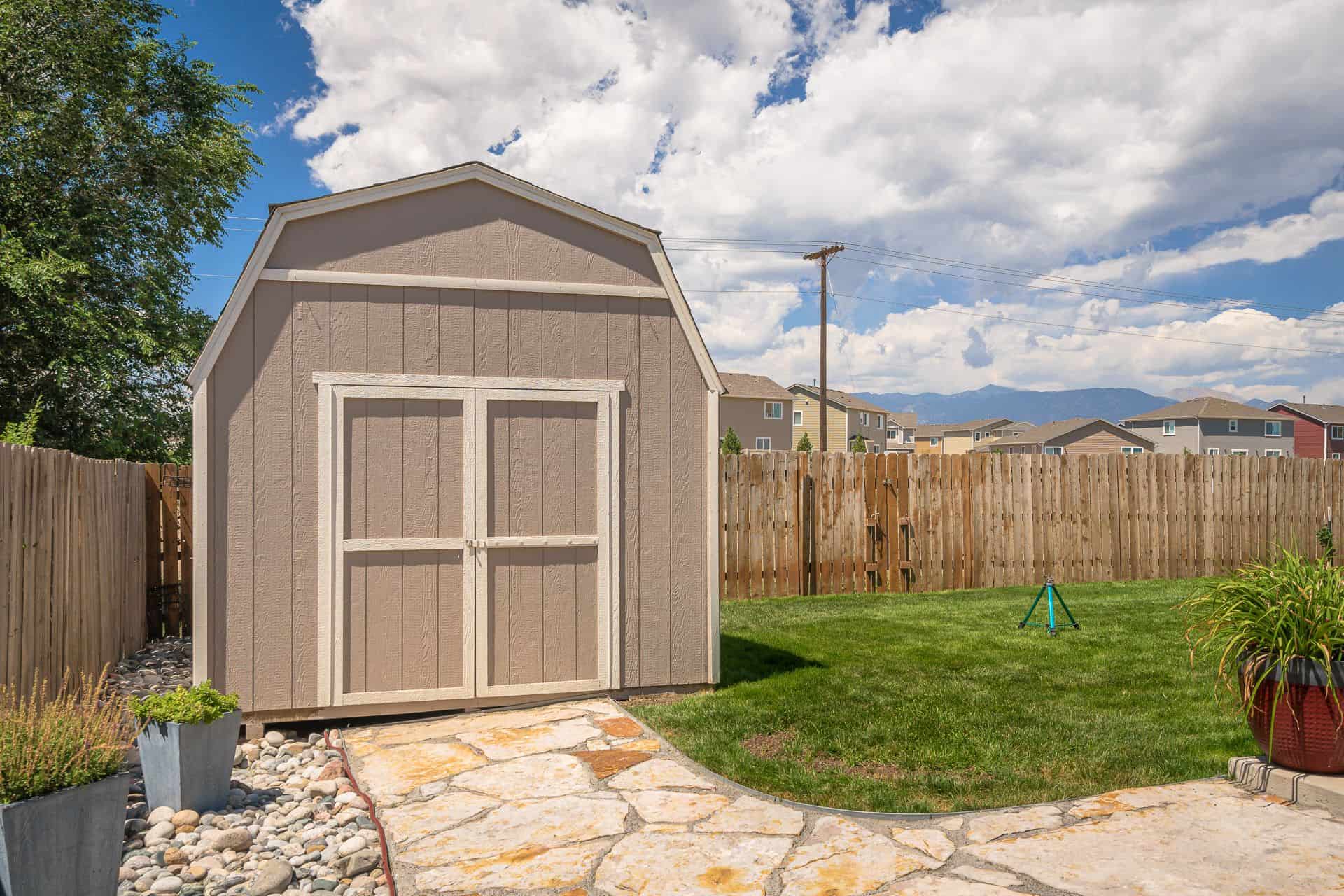 Backyard Storage Shed