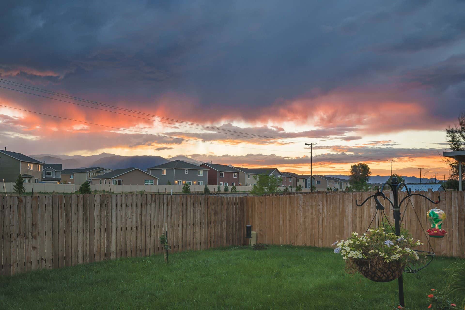Gorgeous Sunset Views of Pikes Peak