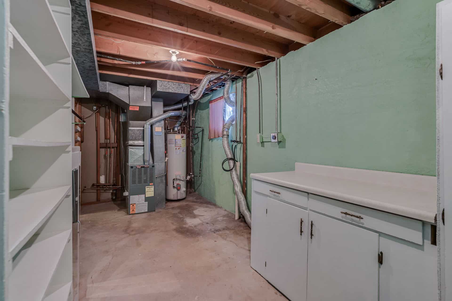 Mechanical and Laundry Room