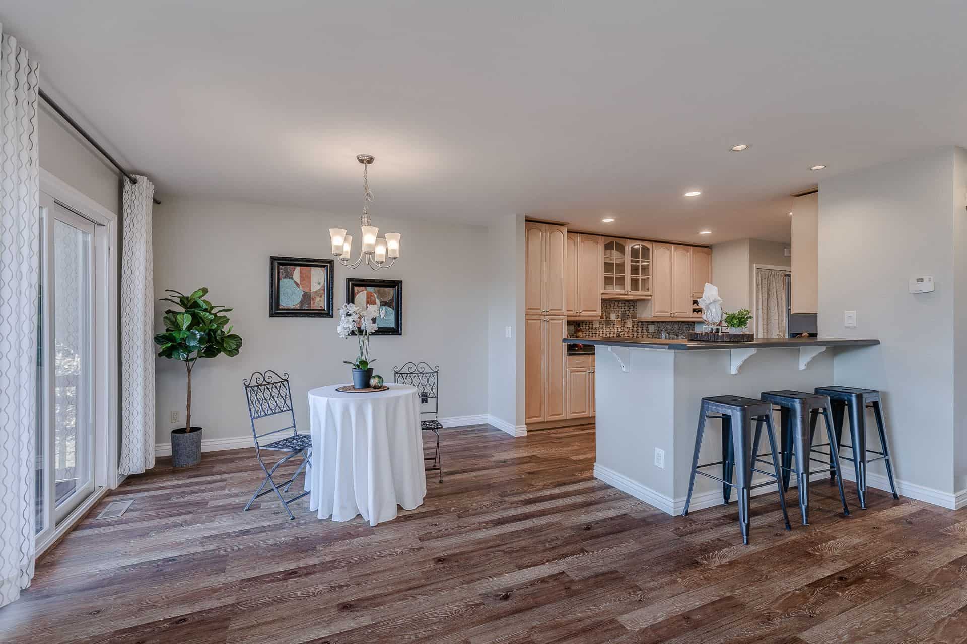 Dining Area and Kitchen