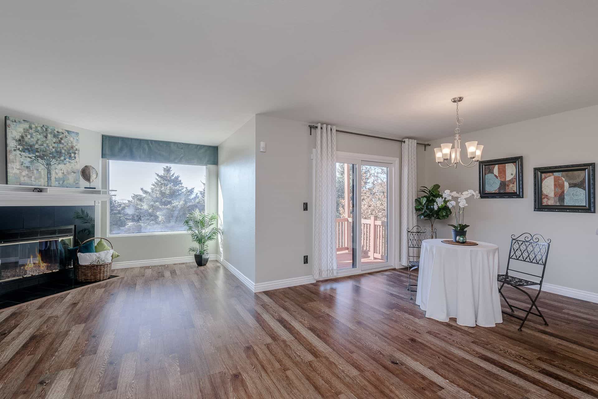 Great Room and Walk-Out Dining Area