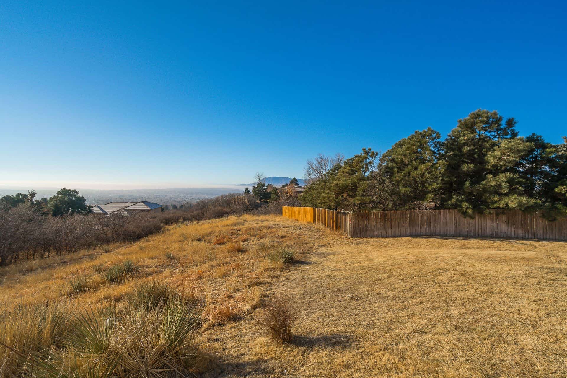 Open Space, Treed Privacy and Mountain Views