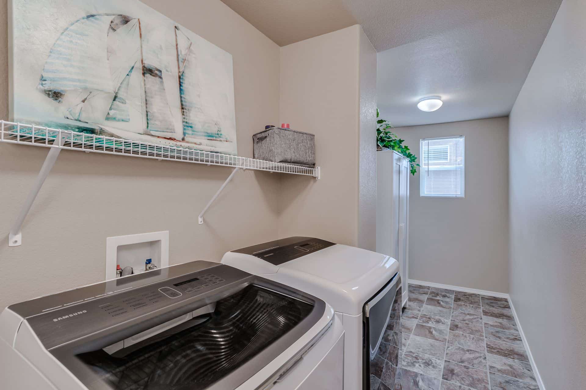 Laundry Room with Storage Space