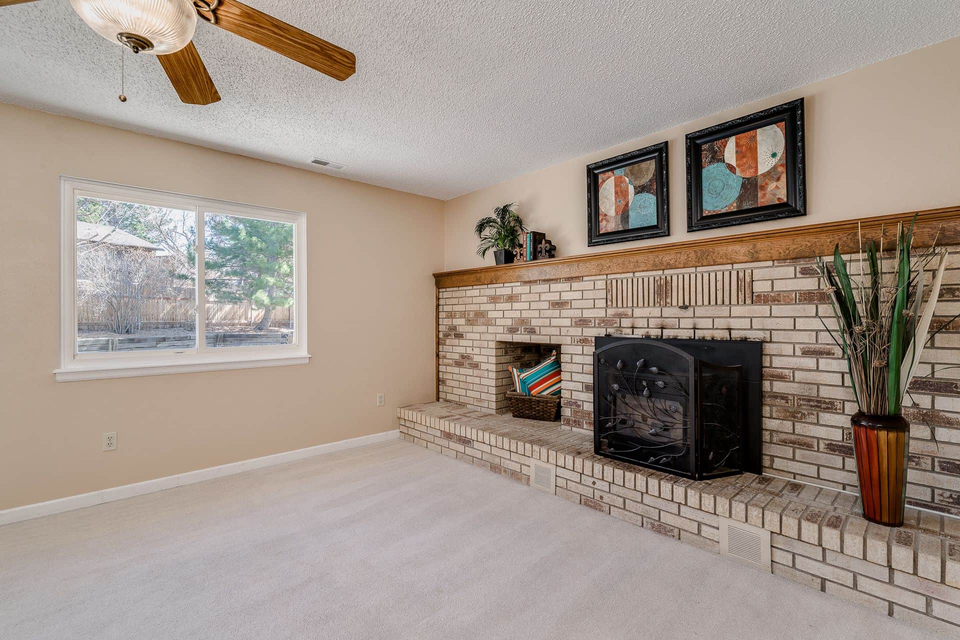 Family Room Pellet Stove