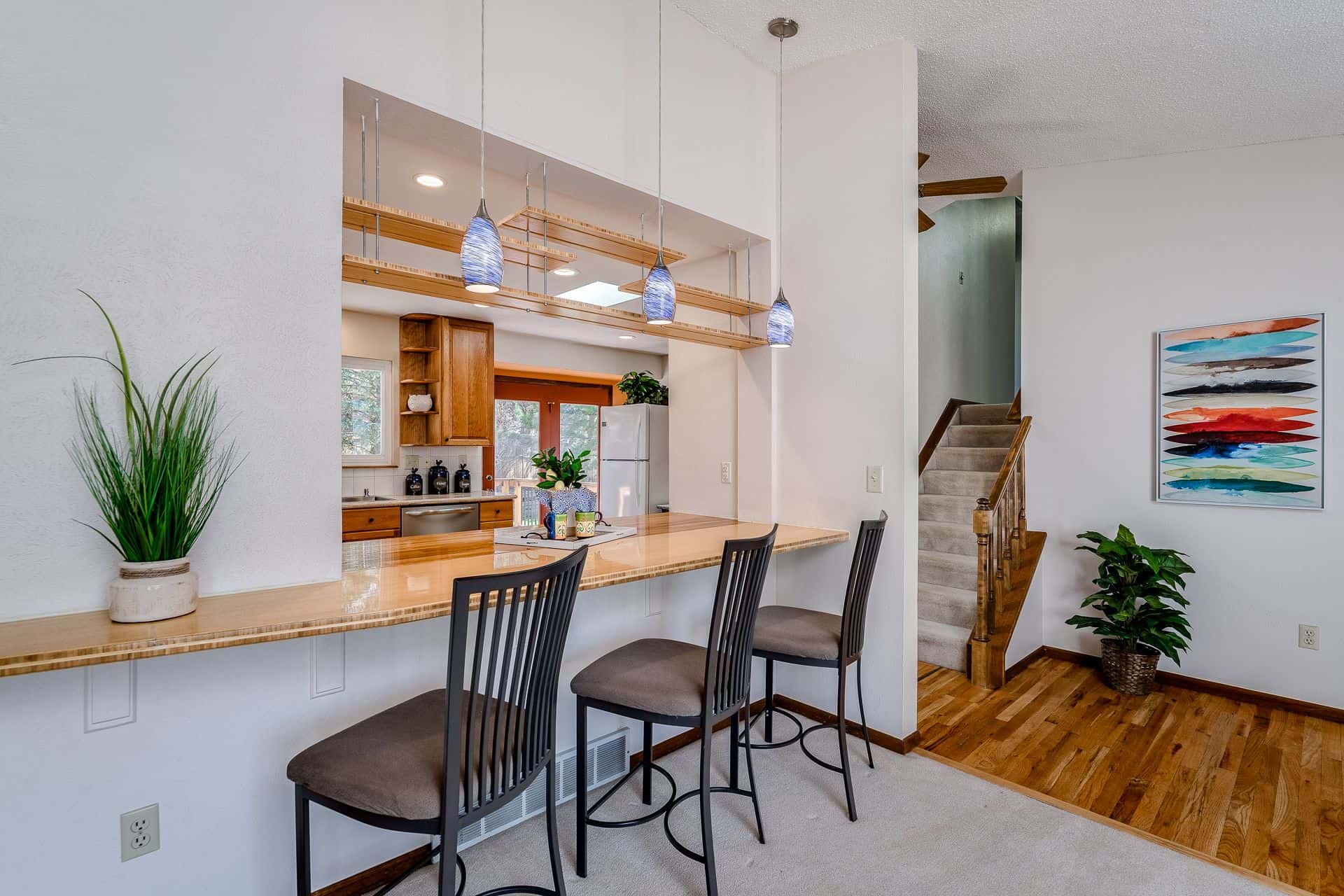 Pass Thru from Living Room to Kitchen