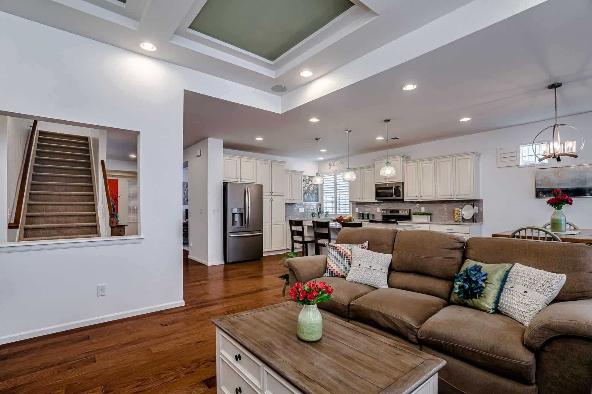 View of Kitchen and Nook from the Great Room