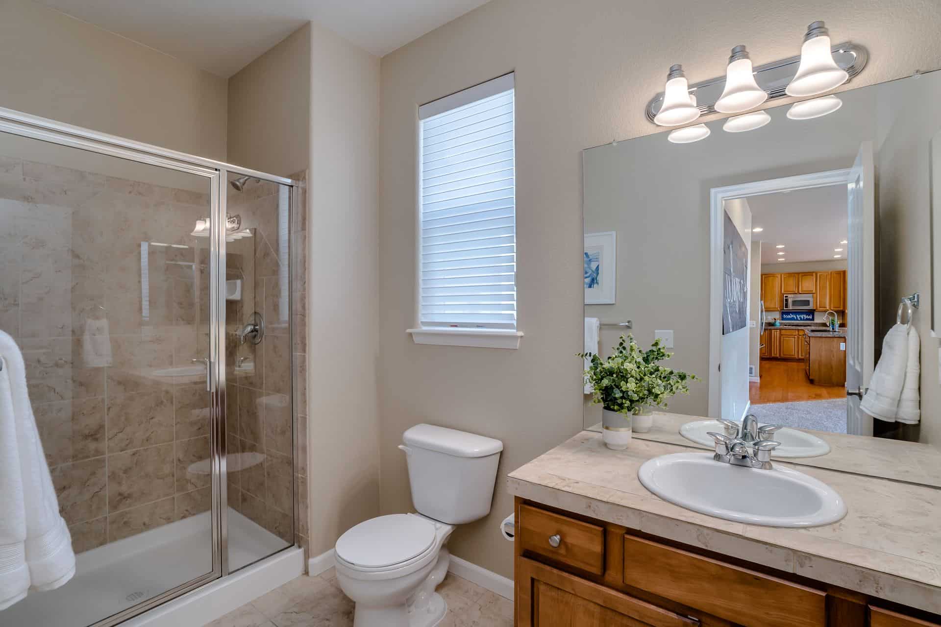 Main Level Shower Bathroom