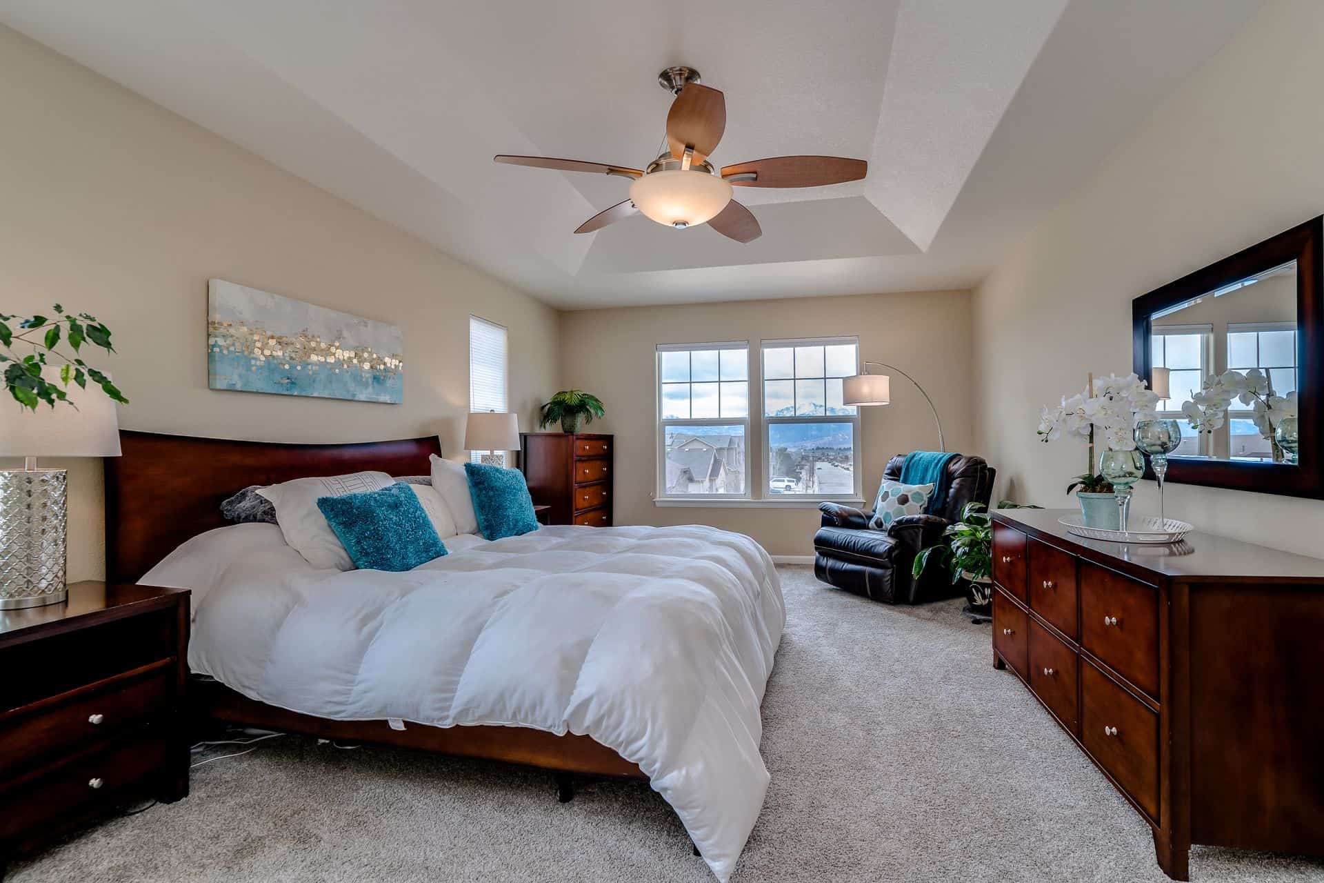 Master Bedroom with Peak Views