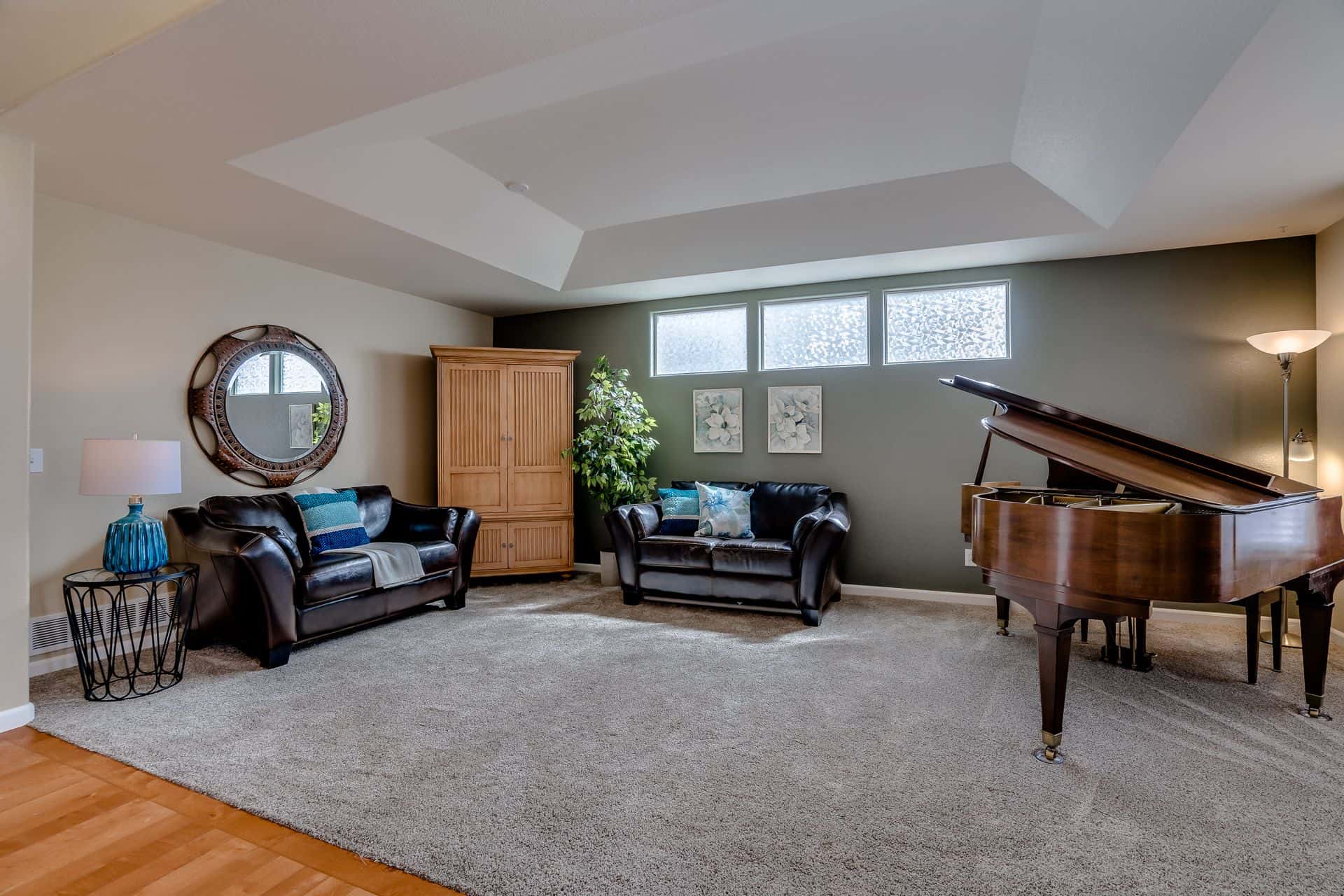 Living Room and Dining Room