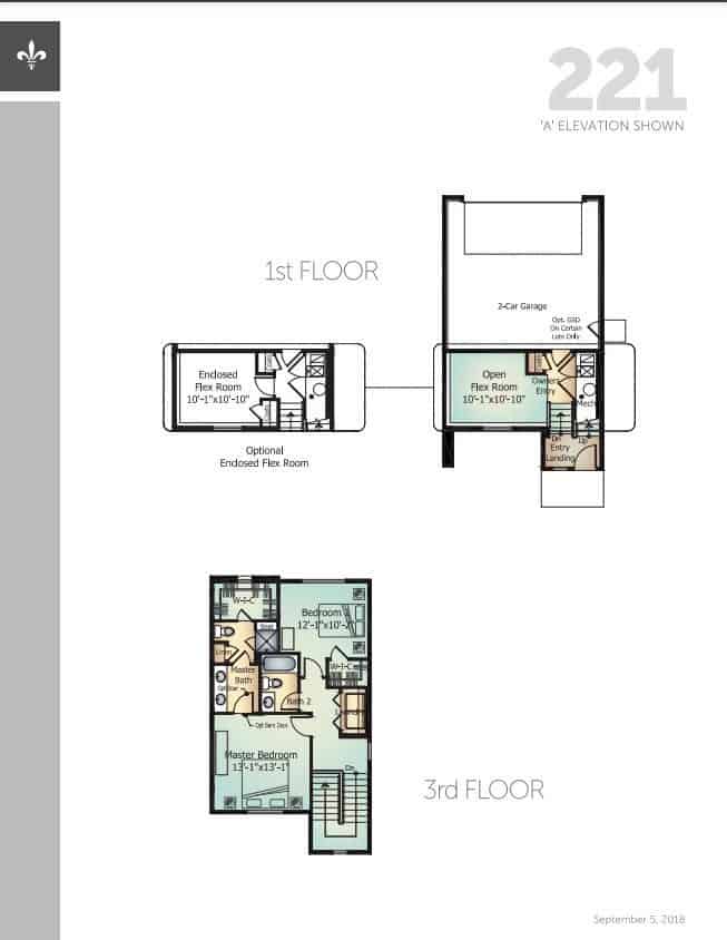 Upper and Lower Level Floor Plan