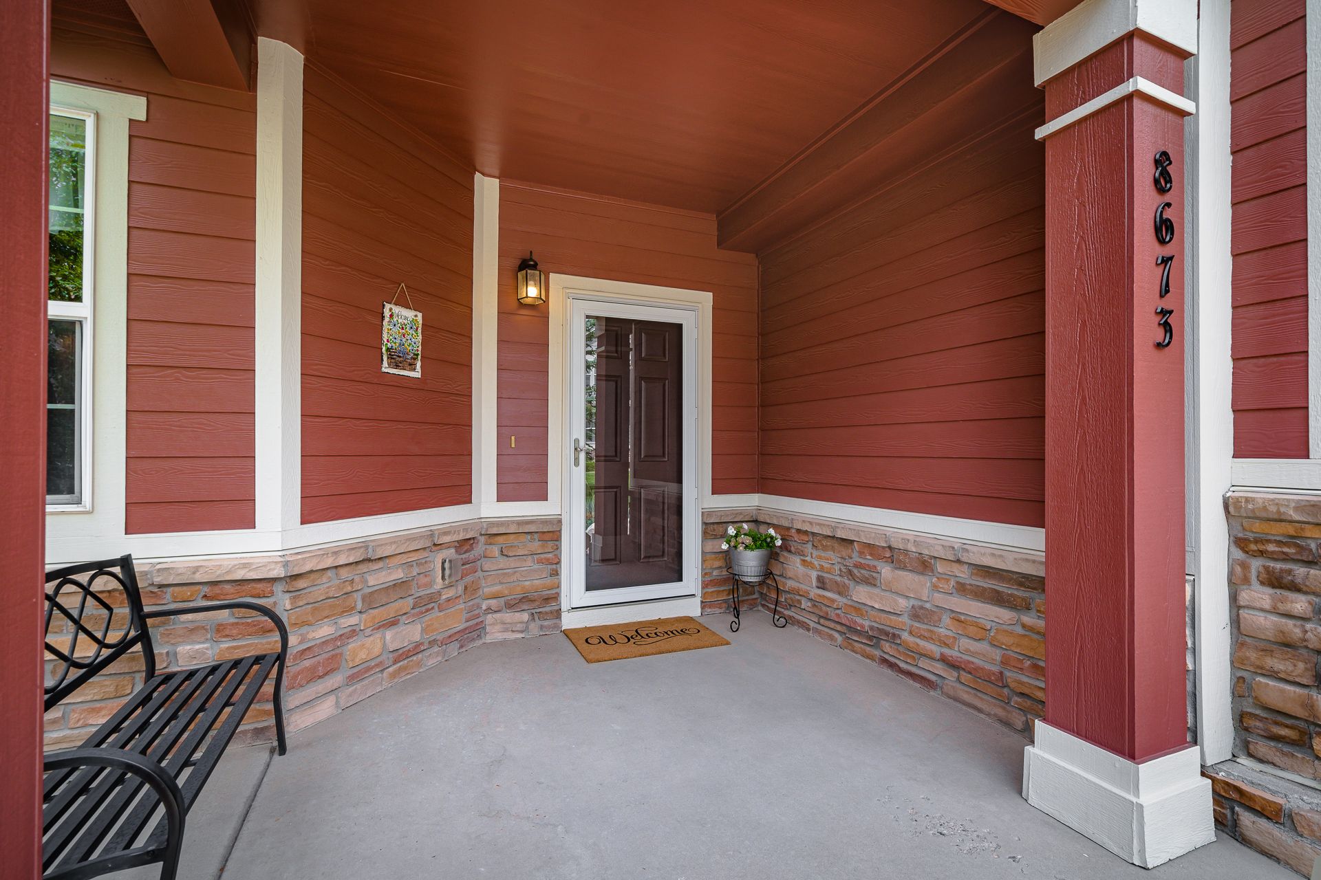 Covered Front Porch