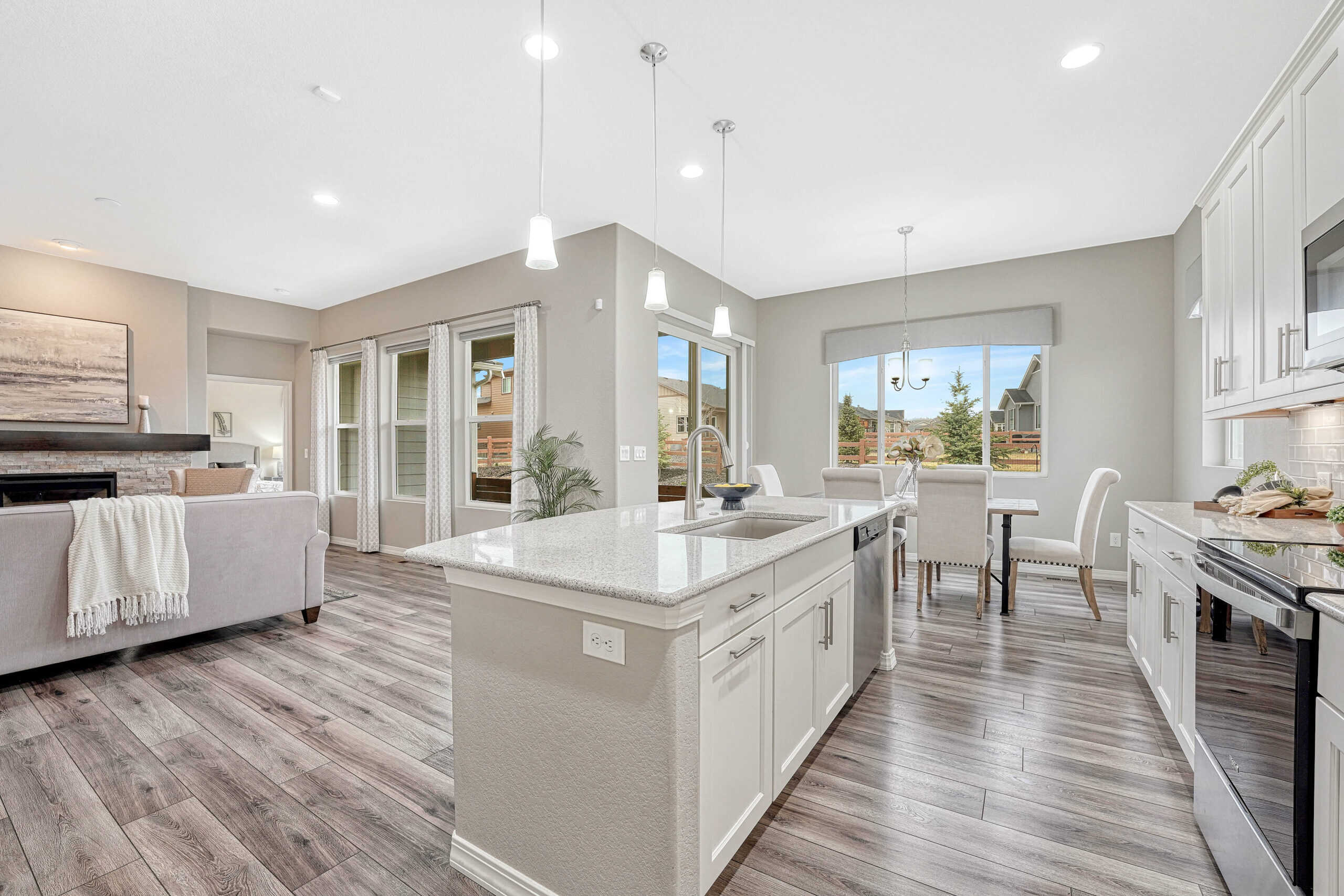 Kitchen and Dining Nook