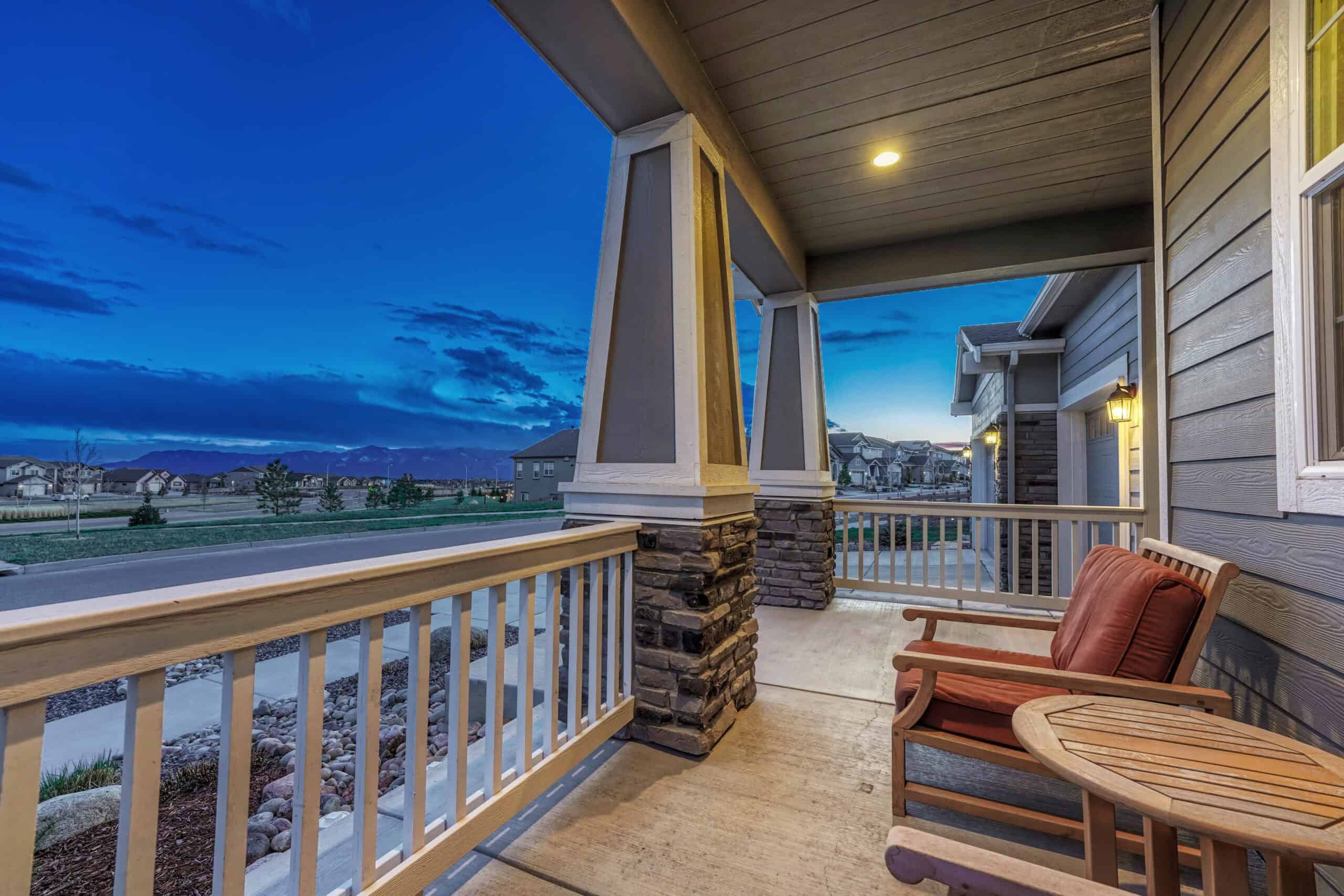Covered Front Porch